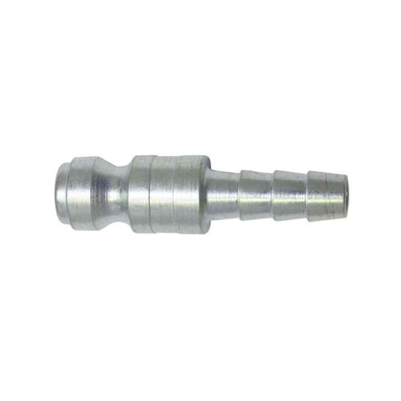 Interstate Pneumatics 1/4 Inch Automotive Steel Coupler Plug x 1/4 Inch Barb, PK 6 CPA443-D6